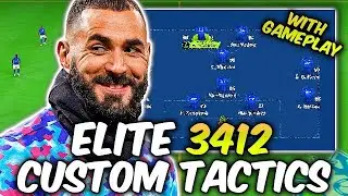 BEST NEW META POST PATCH 3412 CUSTOM TACTICS | WIN MORE GAMES- FC 24 ULTIMATE TEAM