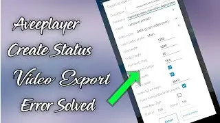 Fix avee player export error problem solved | Avee player tutorial in Tamil