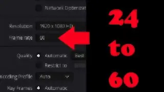 How To Change Output Frame Rate After Completed Project - Davinci Resolve