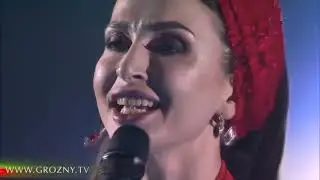 Айна Гетагазова на церемонии вручения национальной пятёрки