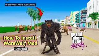 How To Download And Install New Superhero WareWolf Mod in GTA Vice City(WareWolf Cheat Code)
