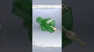 #Vise Assembly #motionstudy | #solidworks #solidworksshorts | #youtubeshorts | #shortsvideo