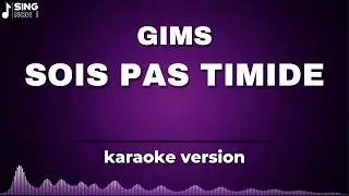 GIMS - SOIS PAS TIMIDE ( KARAOKE VERSION )