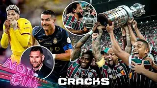 FLU CHAMPION! MARCELO LEGEND | CRISTIANO GOAL | ARAUJO saves BARÇA | MESSI demolishes HAALAND