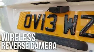 INSTALLING FULLY WIRELESS REVERSE CAMERA!
