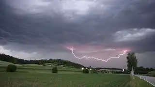 Superzelle über Niederbayern ⚡️⚡️⚡️