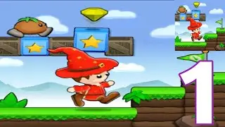 Super Mac - Jungle Adventure: Level 1-5 Gameplay Walkthrough part 1 Intro & Tutorial (iSO, Android)