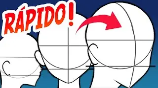 How to Draw Anime Heads in Different Positions