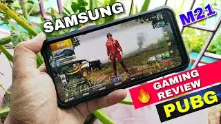 Samsung M21 PUBG mobile gaming test and battery draining test 4-64GB 