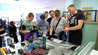 Представители ГБПОУ ЯНАО "Тарко-Салинский Профессиональный Колледж" провели профпробы для школьников