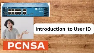 PCNSA  Introduction  to User ID