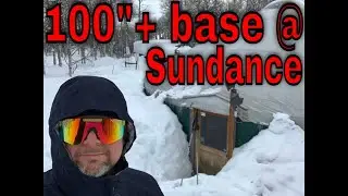 Scenic Drive and XC Ski @ Sundance Resort with Deep Snow(!)
