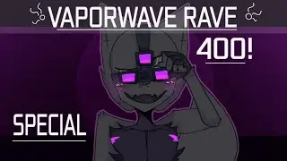 VAPORWAVE RAVE | animation meme | [FLASH WARNING] Flipaclip | Kaiju Paradise Nightcrawler