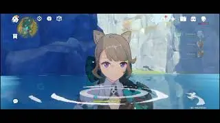 lynette Hoyo trying to explain why Traveler doesn't flying much? (Genshin Impact)