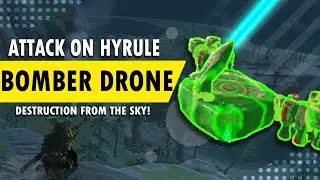 DRONE BOMBING HYRULE FIELD - Tears of the Kingdom