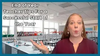 Teacher Tips End of the Year Checklist