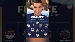 WM 2022: Frankreich mögliche Aufstellung🔥#shorts #wm2022 #cristianoronaldo #reaction #2022 #worldcup