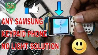 How To Samsung E1200,E1207,E1080,1280 Light Ic Solution 100% Tested