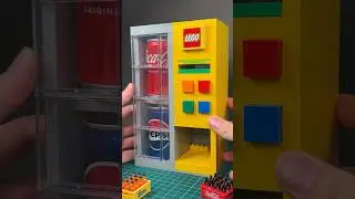 Giant Working Lego Soda Vending Machine 