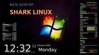 Shark Linux Mate Desktop