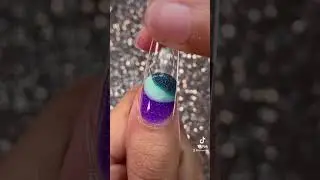 Polygel (Marble) Space Nail 