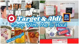 TARGET SHOPPING & HAUL | ALDI SHOPPING & HAUL | Shop With Me Summer 2021