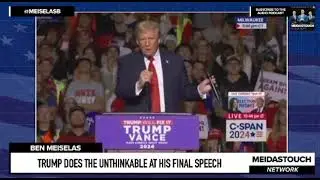 Trump performs handjob and BLOWJOB on microphone.