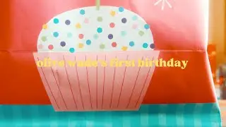 Olive Wade's First Birthday