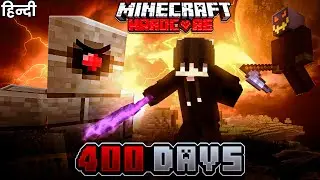 I Survive 400 Days in DRAGON vs VIKINGS in Minecraft (हिंदी) | Close to the End