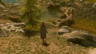SKYRIM GRAPHICS ON PS4 WITH MODS-