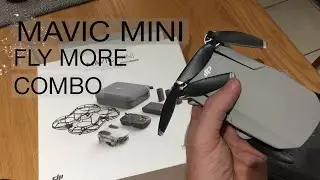 DJI Mavic Mini Fly More Combo - what's in the box (unboxing) 2020