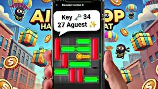 HAMSTER KOMBAT 🐹 || KEY 🗝️ 34 || #hkk  #key #hamsterkombat