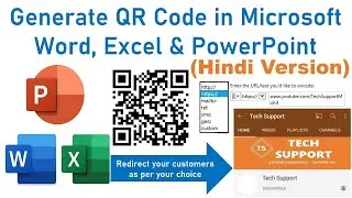 Generate QR Code in Microsoft Word, Excel & PowerPoint