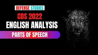 CDS 1-2022 | ENGLISH PAPER ANSWER KEY | Detailed Solution