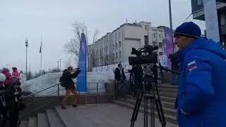Эстафета огня универсиады