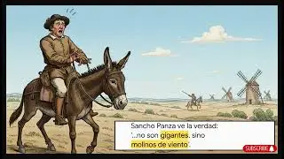 Don Quixote of La Mancha by Cervantes explained in 8 minutes