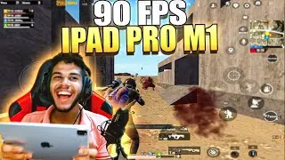 JOGUEI COM O IPAD PRO M1 A 90 FPS - PUBG MOBILE