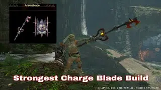 Monster Hunter Rise Strongest Charge Blade Build 100% affinity Araknblade