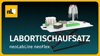neoLab Produktvideo 🎬 |  Ergonomischer Labortischaufsatz 7-0060