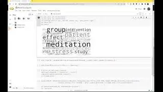 How to visualize word frequency using a word cloud in Python 
