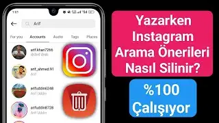 2024 Yazarken Instagram Arama Önerileri Nasıl Silinir ||  Instagram'da Arama Geçmişini Temizle