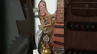 Steampunk custom Guitar