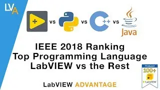 IEEE 2018 Top Programming Languages Ranking - LabVIEW vs the rest