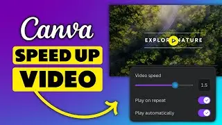 How to Speed up a Video on Canva