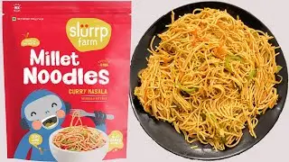 Slurrp Farm Millet Noodles Curry Masala | Instant Millet Noodles Recipe