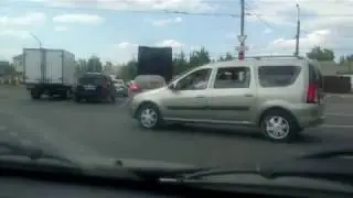 СКАД. Саратов - Энгельс. Лада Гранта Лифтбек 2016.