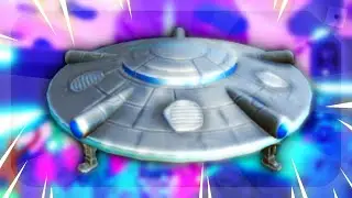 How To Get The HOVERING UFO For FREE In ROBLOX