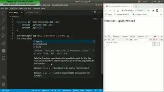 javascript function apply method
