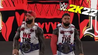 WWE 2K22 : The Usos WM39 Entrance MODS | 1080p 60fps