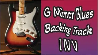 G Minor Blues Jam Track | Perfect for Jamming & Improvisation